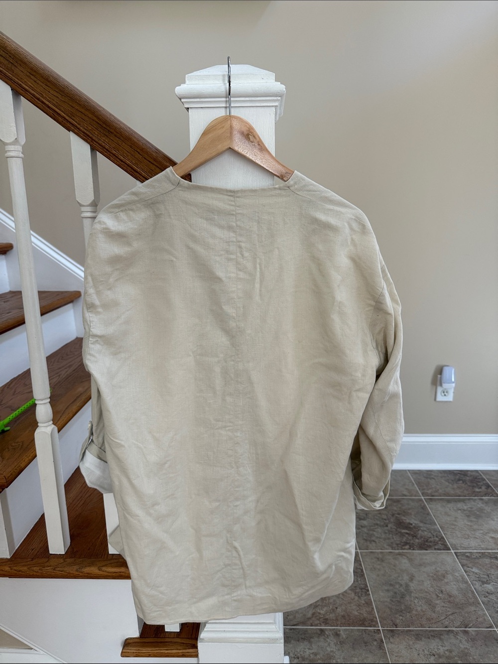 Nfs❌ZARA 50% linen blend blazer - Picture 9 of 11